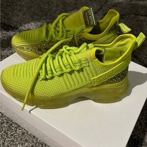 Lime Green Steve Madden sneakers